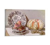 Poster Claude Monet - Nature morte avec un melon - Décoration d'intérieur - Décoration d'intérieur - 30 x 45 cm