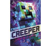 Poster Close Up Minecraft Charged Creeper (61 cm x 91,5 cm) + emballage cadeau blanc Prêt à offrir.
