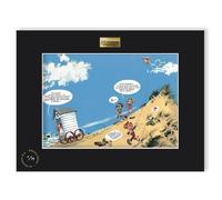 Poster collection Akimoff Franquin Gaston Lagaffe, EH BEN ?! (40x30cm)