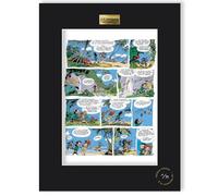 Poster collection Akimoff Franquin Gaston Lagaffe, sur une île... (30x40cm)