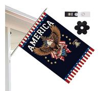 Poster commémoratif de l'indépendance - Décoration murale pour jardin, cour, cour - Bannière murale - Film photo - Impression d'art - Souvenir de vacances - Décoration extérieure - Idée cadeau - Drape