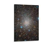 Poster Constellation Hercule Star Cluster Poster Moderne Art mural Toile Esthétique Décoration Peinture 40 x 60 cm Style cadre
