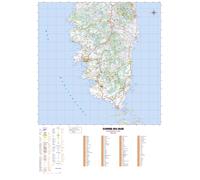 Poster - Corse-du-Sud (119 x 85 cm) | Blay Foldex - Papier 150 g avec plastification mate