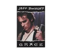 Poster d'album de musique de Jeff-Buckley chanteur de rock (13) - Impression sur toile - Décoration d'intérieur moderne - 30 x 45 cm