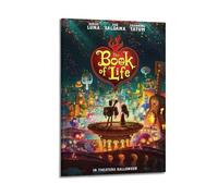 Poster d'animation The Book of Life - Peinture sur toile - Impression d'art moderne pour chambre à coucher - 40 x 60 cm