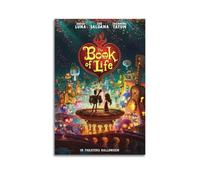 Poster d'animation The Book of Life - Peinture sur toile - Impression d'art moderne pour chambre à coucher - 40 x 60 cm