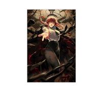 Poster d'anime Action Adventure Fantasy Chainsaw Man 6 - Décoration murale pour salon, chambre à coucher - 20 x 30 cm