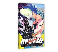 Poster d'anime Action de science-fiction avec sang chaud - Décoration pour chambre à coucher, bureau, chambre à coucher, cadeau - 20 x 30 cm