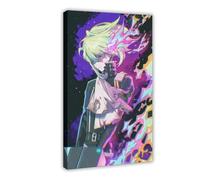 Poster d'anime Action de science-fiction avec sang chaud - Décoration pour chambre à coucher, bureau, chambre à coucher, cadeau - 40 x 60 cm