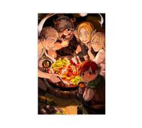 Poster d'anime Delicious In Dungeon Fantasy Adventurous Comédie 3 - Décoration de chambre à coucher, bureau, chambre - Cadeau - 20 x 30 cm
