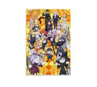 Poster d'anime Fate Grand Carnival (2020) - Art vintage - Toile murale - Décoration esthétique - Pour salon, chambre d'enfant, dortoir, café, salle de bain - Convient pour chambre à coucher, salle de