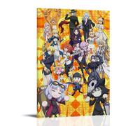 Poster d'anime Fate Grand Carnival (2020) - Art vintage - Toile murale - Décoration esthétique - Pour salon, chambre d'enfant, dortoir, café, salle de bain - Convient pour chambre à coucher, salle de