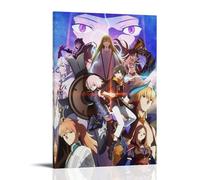 Poster d'anime Fate Grand Order 2019 - Art vintage - Décoration esthétique - Pour salon, chambre d'enfant, dortoir, café, salle de bain, convient pour chambre à coucher, salle de sport, style cool