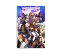 Poster d'anime Fate Grand Order 2019 - Art vintage - Décoration murale - Esthétique - Pour salon, chambre d'enfant, dortoir, café, salle de bain, convient pour chambre à coucher, salle de sport, style