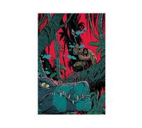 Poster d'anime Genndy Tartakovsky's Primal Cool 2 sur toile - Décoration murale pour salon, chambre à coucher - 50 x 75 cm