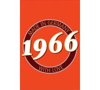 Poster d'anniversaire - Poster - 1966 - Germany + 2 pcs plinthes d'affiche plastique 62 cm noir