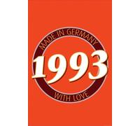 Poster d'anniversaire - Poster - 1993 - Germany + 2 Pcs plinthes d'affiche plastique 62 cm noir
