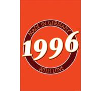 Poster d'anniversaire - Poster - 1996 - Germany + 2 pcs plinthes d'affichage plastique 62 cm noir