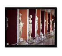 Poster dans un cadre blanc Décoration murale 40 x 30 cm Musée - Thème salle de classe d'histoire N° H10663M_RAPL1A