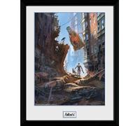 poster dans un cadre Fallout 4 Street Scene 30 x 40 cm