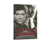 Poster d'arme léthale - Film d'action de policier classique avec aventures explosives de crime (9) - Art mural imprimé sur toile - Affiches d'œuvres d'art pour décoration de chambre à coucher (40 x 60