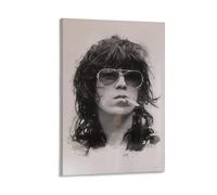 Poster d'art de Keith-Richards chanteur de rock, guitariste Keith-Richards (7) - Impression artistique murale - Peinture murale - Décoration familiale - 20 x 30 cm
