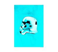 Poster d'Art Mural, 30cm x 40cm, Star Wars Casques Classiques Stormtrooper