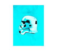 Poster d'Art Mural, 40cm x 50cm, Star Wars Casques Classiques Stormtrooper