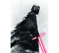 Poster d'Art Mural, 50cm x 70cm, Star Wars EP9 Kylo Vader Shadow