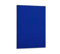 Poster d'artiste français sans titre monochrome bleu Yves Klein - Décoration murale - 20 x 30 cm