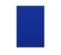 Poster d'artiste français sans titre monochrome bleu Yves Klein - Impression sur toile moderne - 20 x 30 cm