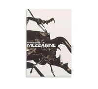 Poster d'attaque massive - Impression sur toile vintage esthétique - Décoration pour salon, chambre à coucher - 60 x 90 cm - Style sans cadre