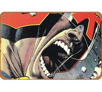 Poster de bande dessinée Judge Dredd, 20,3 x 30,5 cm - Plaque en métal vintage pour maison, bar, pub, garage, décoration, cadeaux
