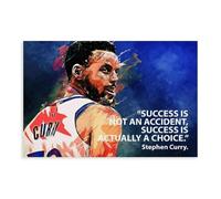 Poster de basketball The Greatest Shooter in History Stephen Curry Sports Star Poster 16 Poster décoratif sur toile Décoration murale pour salon, chambre à coucher, sans cadre