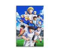 Poster de Captain Tsubasa Anime Poster2 - Impression sur toile - Décoration murale moderne pour chambre à coucher - 20 x 30 cm