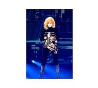 Poster de chanteur Mylene Farmer 26 - Décoration murale pour salon, chambre à coucher - 30 x 45 cm - Sans cadre :