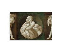 Poster de Charité Raphaël - Impression sur toile - Décoration murale - 20 x 30 cm