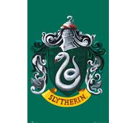 Poster de cinéma Harry Potter - Crête de Serpentard - Dimensions : 61 x 91,5 cm