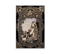 Poster de déesse Freyja - Déesse Freya - Art rétro (15) - Impression sur toile - Décoration murale - Pour salon, chambre à coucher - Style sans cadre - 30 x 45 cm