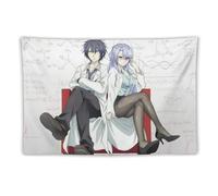 Poster de dessin animé Science Fell in Love So I Tried to Prove It (5) - 2030 - Tapisserie murale - Décoration d'intérieur moderne - 152,4 x 228,6 cm