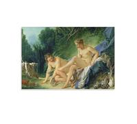 Poster de Diana's Bath de Francois Boucher - Décoration murale d'intérieur - 30 x 45 cm