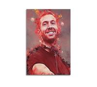 Poster de disque jockey de Calvin Harris - Impression sur toile - Décoration murale moderne pour chambre à coucher - 40 x 60 cm