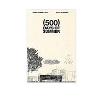 Poster de film 26 sur toile avec inscription « Love 500 Days of Summer » - Décoration de chambre à coucher - Paysage sportif - Décoration de bureau - Cadeau sans cadre : 30 x 45 cm