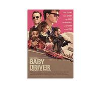 Poster de film « Baby Driver » - Décoration murale - Pour salon, chambre à coucher - 30 x 45 cm