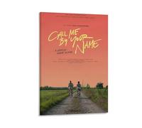 Poster de film Call Me By Your Name - Décoration murale d'intérieur - Affiche imprimée - Décoration d'intérieur de bar et de restaurant - Affiche esthétique - Affiche de salon - 50 x 75 cm