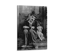 Poster de film classique de Charlie Chaplin (5) - Impression sur toile - Affiches d'œuvres d'art - Esthétique - 20 x 30 cm