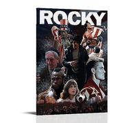 Poster de film classique de Rocky Balboa - Impression sur toile - Décoration murale moderne pour chambre à coucher - 20 x 30 cm