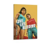 Poster de film classique Love Lies Bleeding (11) - Impression sur toile - Décoration moderne pour chambre à coucher - 40 x 60 cm