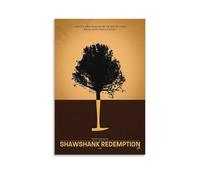 Poster de film classique The Shawshank Redemption (11) - Art mural imprimé sur toile - Affiches d'œuvres d'art pour décoration de chambre - 30 x 45 cm