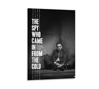 Poster de film classique The Spy Who Came in from The Cold (12) - Art mural - Impression sur toile - Décoration d'intérieur - 40 x 60 cm